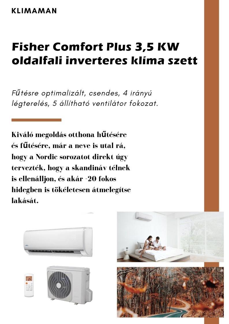 fisher comfort plus klíma
