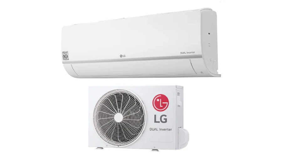 LG SILENCE PLUS 2,6KW OLDALFALI INVERTERES KLÍMA SZETT