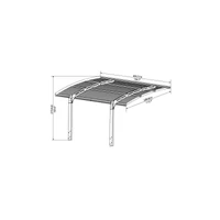 Arizona Wave 5000 - Alumínium fedett kocsibeálló