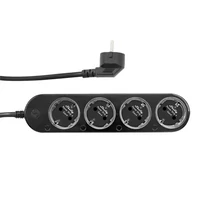 Shelly Power Strip 4 Gen4 – okos konnektor elosztó négy aljzattal, fogyasztásmérős, Wi-Fi, Zigbee, Matter, feketeShelly Power Strip 4 Gen4 – okos konnektor elosztó négy aljzattal, fogyasztásmérős, Wi-Fi, Zigbee, Matter, fekete