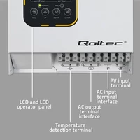 Qoltec vízmelegítős napelem inverter