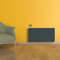 fekete wifis okos fűtőpanel