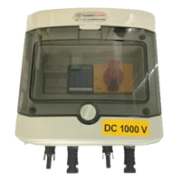 Falon kívüli 8modulos Solar doboz DC 1String, előreszerelt, IP65