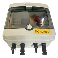 Falon kívüli 8modulos Solar doboz DC 1String, előreszerelt, IP65