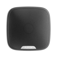 AJAX StreetSiren BL - Vezeték nélküli kültéri hang- és fényjelző - Fekete