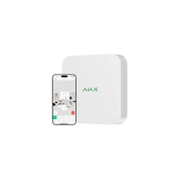 AJAX NVR WH - 8 Csatornás hálózati rögzítő - Fehér +4 db Dahua 2Mpx-es IP kamera