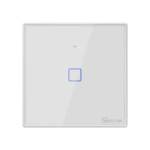 Sonoff TX T2 EU 1C WiFi + RF vezérlésű, távvezérelhető, érintős villanykapcsoló