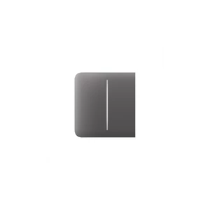 Ajax LightSwitch SideButton (2-gang) - Oldalsó kettes gomb sorolókerethez - Szürke