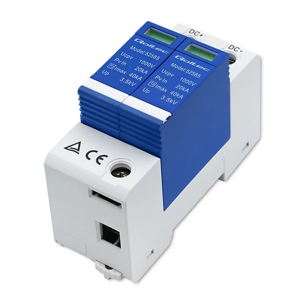 Qoltec DC túlfeszültségvédő 2P 1000V