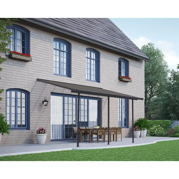 Palram Capri 4200 alumínium pergola - 3x4,25 antracit