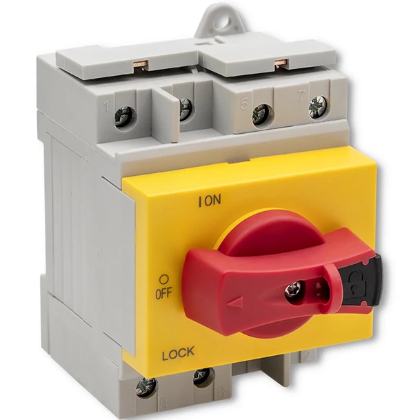 Qoltec DC leválasztó kapcsoló 1200V 32A 8kV - 4pólus
