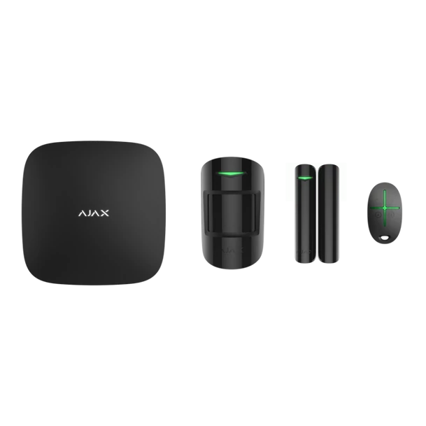 Ajax StarterKit BL - Ajax riasztó szett, fekete szín