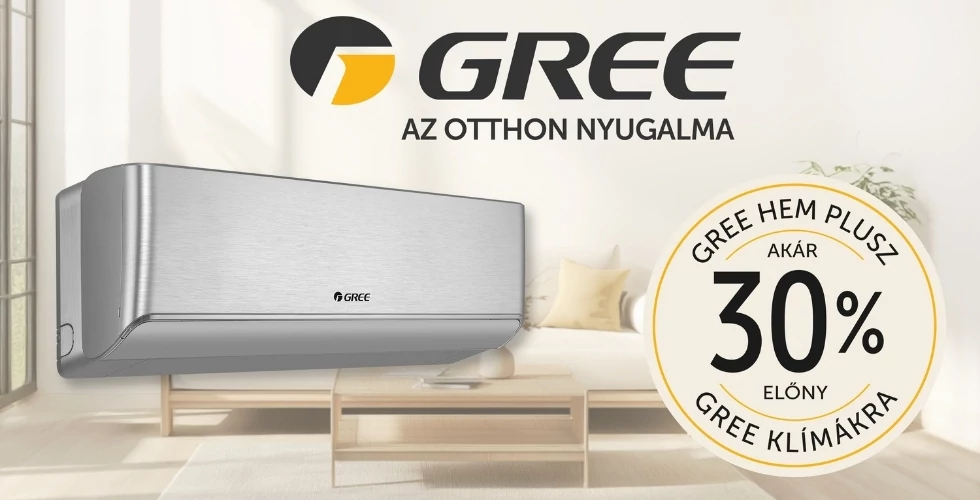 Fűtéskorszerűsítési támogatás a GREE-HEM Plusz program keretében!