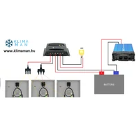 szinuszos inverter kapcsolási rajz