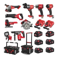 Kép 2/2 - Milwaukee M18 FPP9A-555T akkus erőcsomag PACKOUT tárolókban