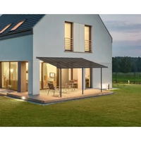 Kép 1/4 - Palram Capri 5400 alumínium pergola - 3x5,46 antracit