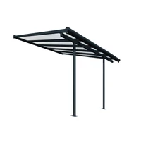 Kép 3/6 - Palram SIERRA 3000 alumínium pergola - 3x3, antracit