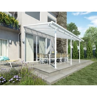 Kép 1/7 - Palram Sierra 4200 alumínium pergola - 3x4,25 fehér