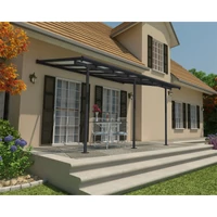 Kép 1/5 - Palram SIERRA 4200 alumínium pergola - 3x4,25 antracit