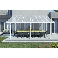 Kép 1/6 - Palram Sierra 5400 alumínium pergola - 3x5,46 fehér