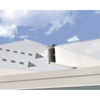 Kép 5/6 - Palram Sierra 5400 alumínium pergola - 3x5,46 fehér