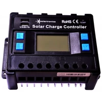Szigetüzemű napelem rendszer 3x100W napelem + 1000W szinusz inverter + töltésvezérlő 30A