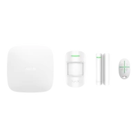 Kép 1/5 - Ajax StarterKit Plus WH - Ajax riasztó szett, fehér szín
