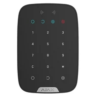 Kép 1/4 - AJAX Keypad - Vezeték nélküli érintés vezérelt kezelő panel, LED visszajelzés - Fekete