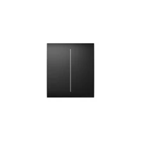 Kép 1/2 - Ajax LightSwitch CenterButton (2-gang) - Középső kettes gomb sorolókerethez - Fekete