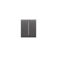Kép 1/2 - Ajax LightSwitch CenterButton (2-gang) - Középső kettes gomb sorolókerethez - Szürke