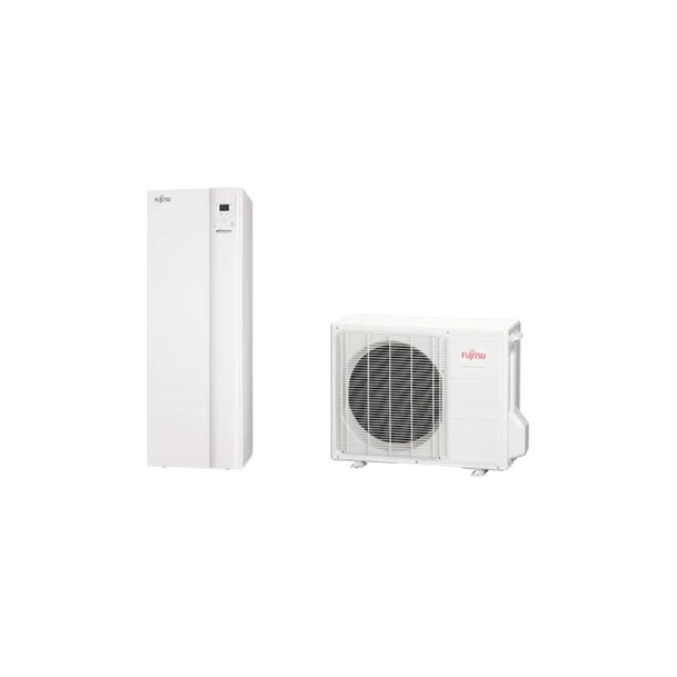 FUJITSU WATERSTAGE COMFORT LEVEGŐ-VÍZ HŐSZIVATTYÚ HMV TARTÁLLYAL 4,5 KW