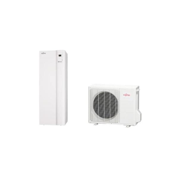 FUJITSU WATERSTAGE COMFORT LEVEGŐ-VÍZ HŐSZIVATTYÚ HMV TARTÁLLYAL 5,5 KW