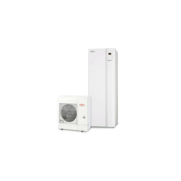 FUJITSU WATERSTAGE COMFORT LEVEGŐ-VÍZ HŐSZIVATTYÚ HMV TARTÁLLYAL 10 KW