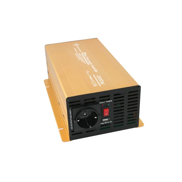 Feszültség átalakító inverter Solartronics Gold 24v-230v 1000 Watt