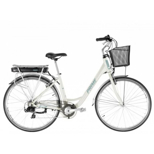 Hecht Prime White elektromos kerékpár