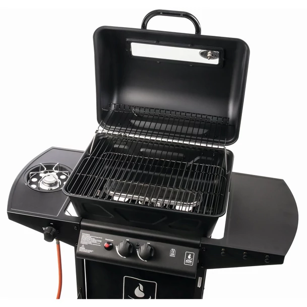 Halifax - lávaköves gázgrill oldalsó gázégővel