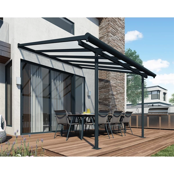 Palram SIERRA 3000 alumínium pergola - 3x3, antracit