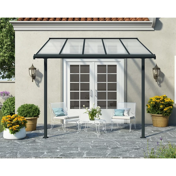Palram SIERRA 3000 alumínium pergola - 3x3, antracit