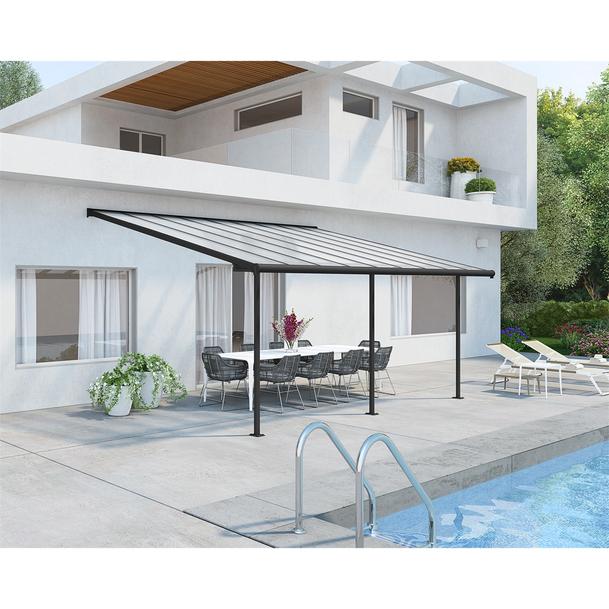 Palram Sierra 5400 alumínium pergola - 3x5,46 antracit