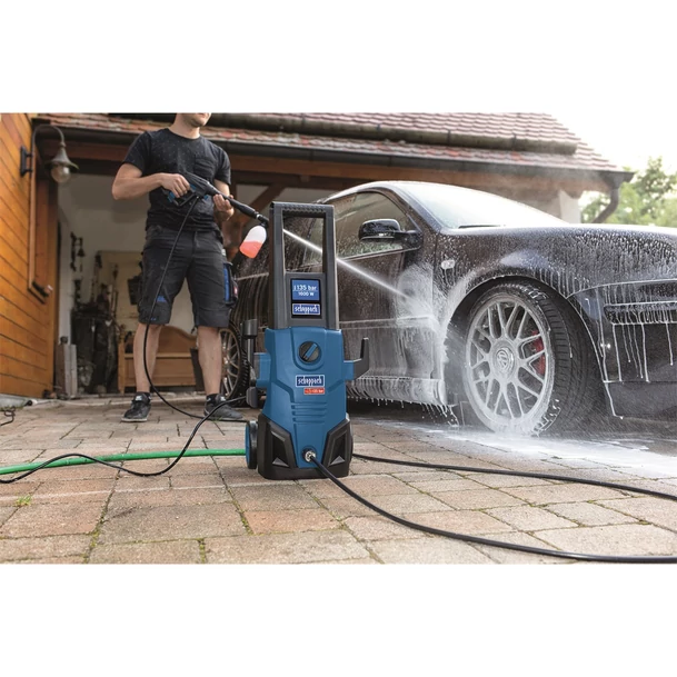 SCHEPPACH HCE 1600 MAGASNYOMÁSÚ MOSÓ TARTOZÉKOKKAL - 135BAR