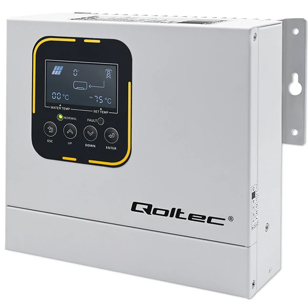 Qoltec napelemes inverter vízmelegítéshez ECO Solar Boost | MPPT | BYPASS | LCD | 4kW