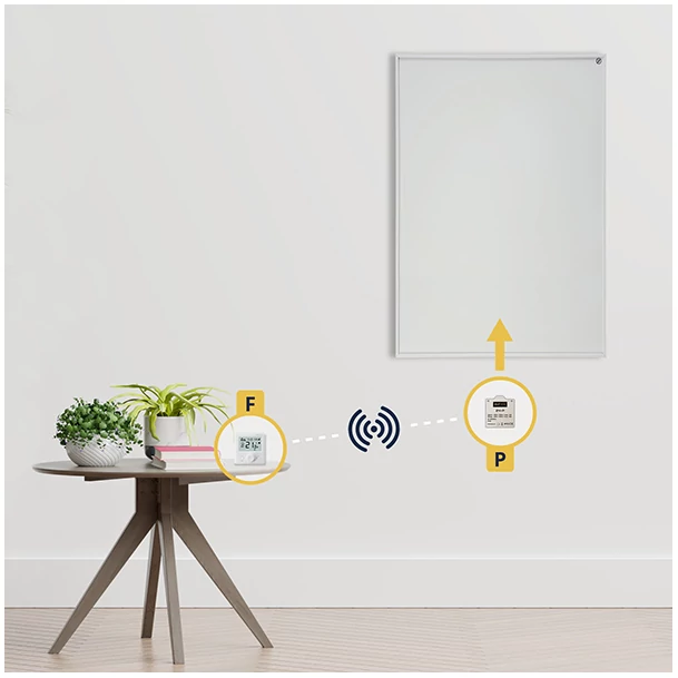 Infrapanel termosztát ábra
