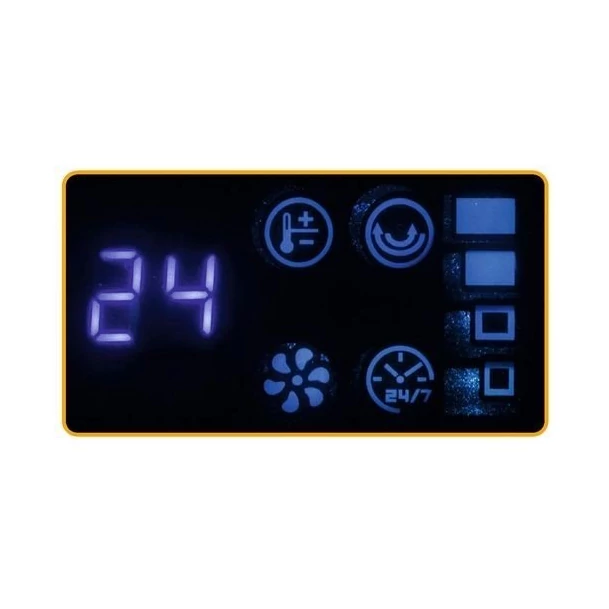 Fali ventilátoros fűtőtest FKF 65221 kijelző