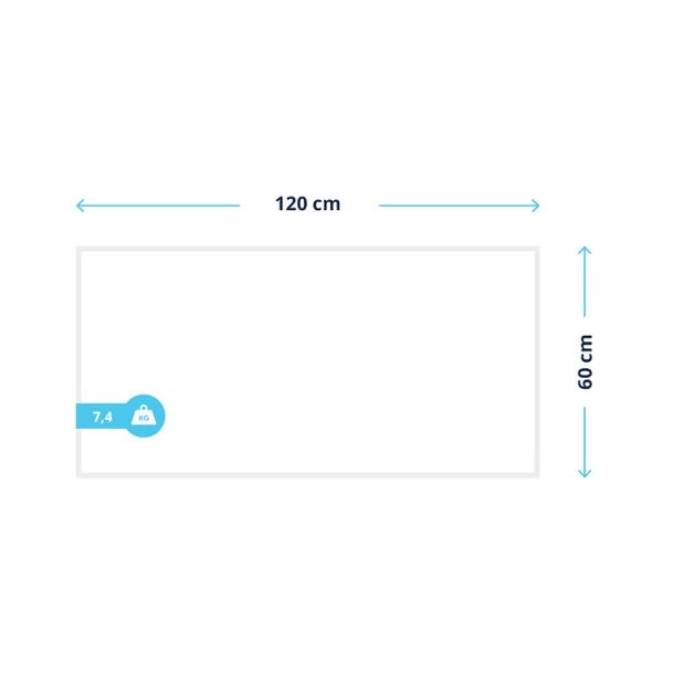 infrapanel méretei