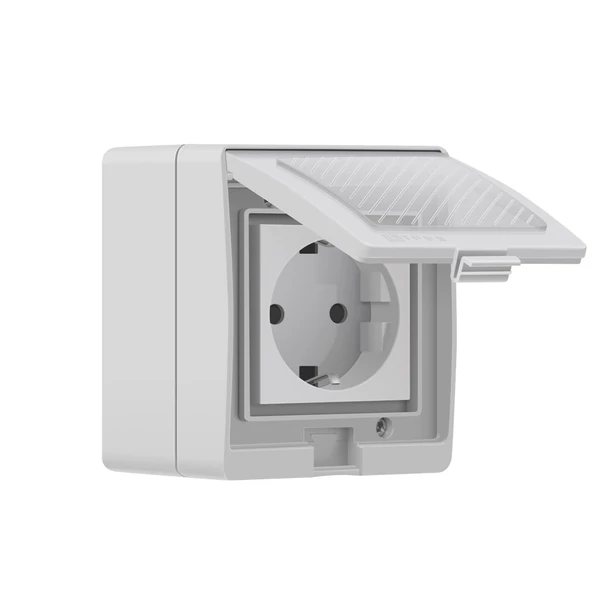 Sonoff S55 WiFi-s, kültéri, internetről távvezérelhető okoskonnektor aljzat