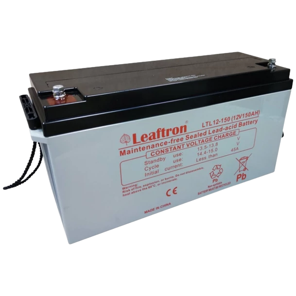 Leaftron 150Ah munkaakkumulátor