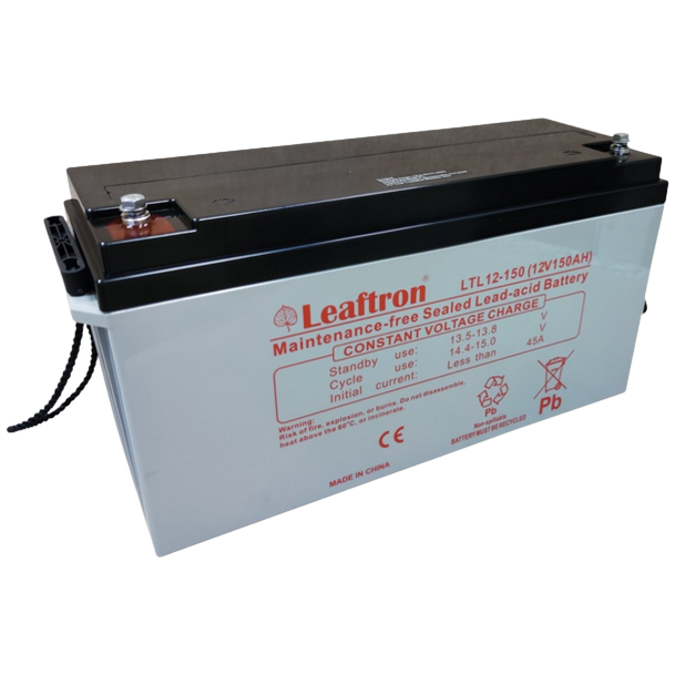 Leaftron 12V 150Ah AGM munkaakkumulátor