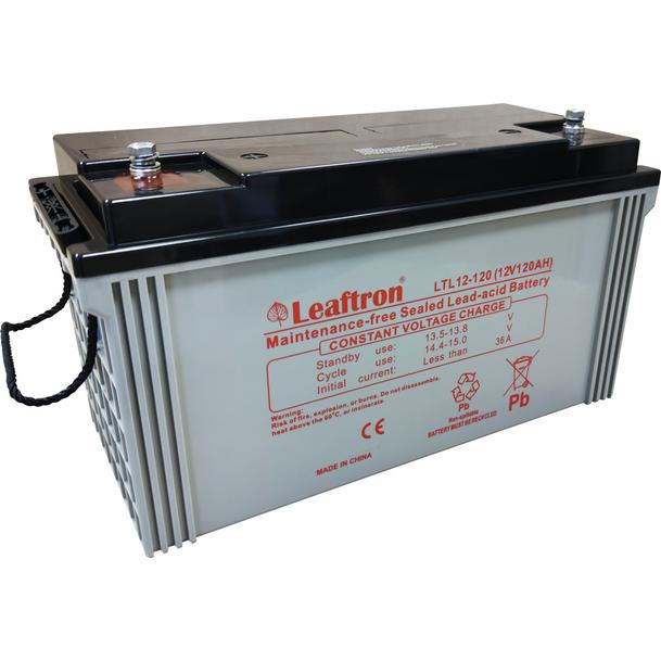 Leaftron 120 ah munka akkumlátor AGM zselés