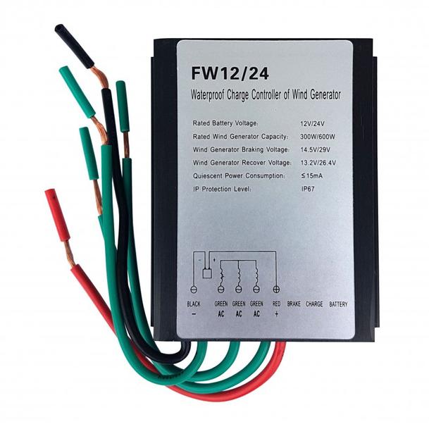 FW12/24 TÖLTÉSSZABÁLYOZÓ SZÉLTURBINÁHOZ 300W/600W