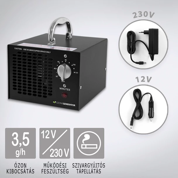 Ózongenerátor Black 3500 12V 